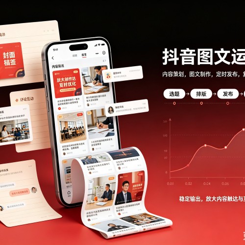 复兴抖音图文代运营服务